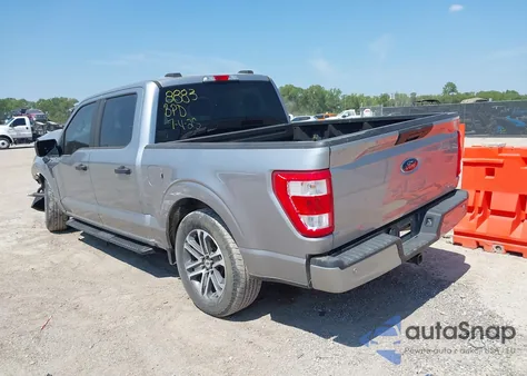 2021 Ford F-150 Xl из США, поврежденный, VIN 1FTEW1CP3MKD08003